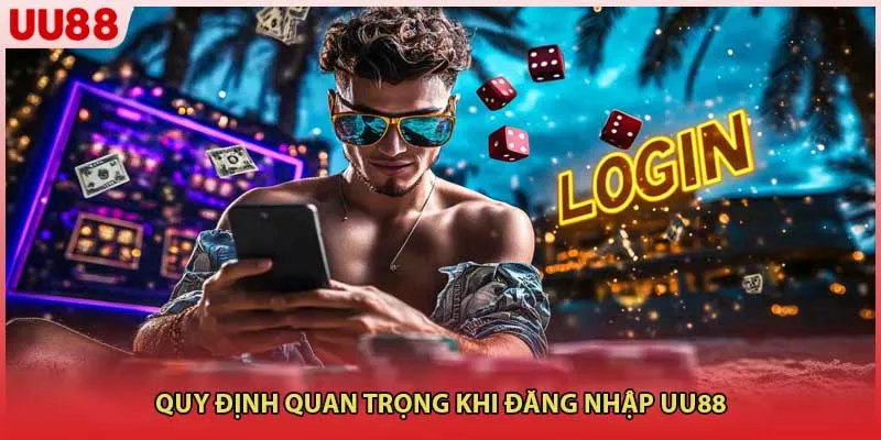 Quy định quan trọng khi đăng nhập UU88